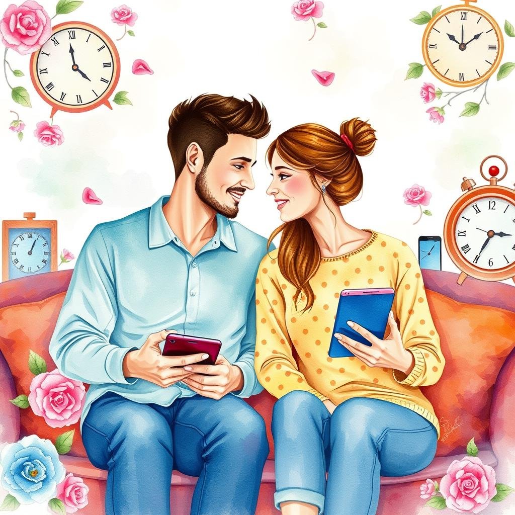 Hur man balanserar tid online och offline med din partnerRomantiska relationer i den digitala världen